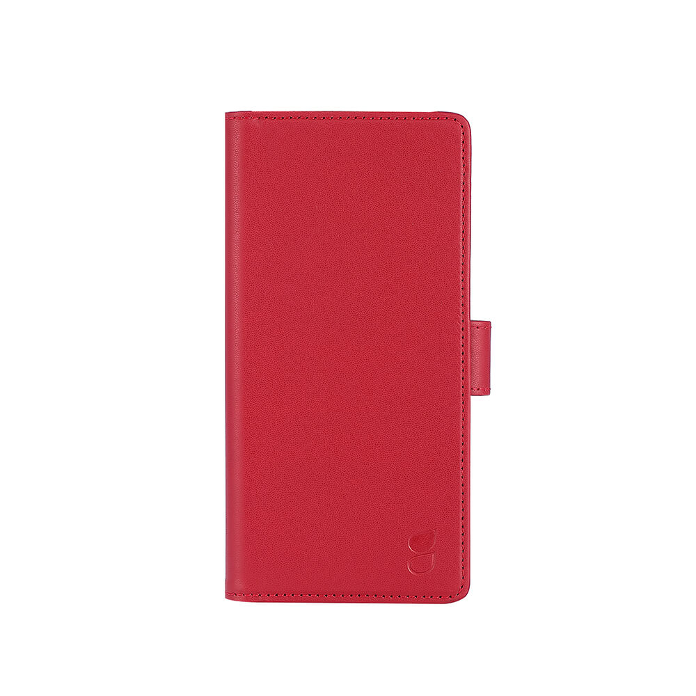Gear GEAR Samsung Galaxy A02s Fodral Läder Röd