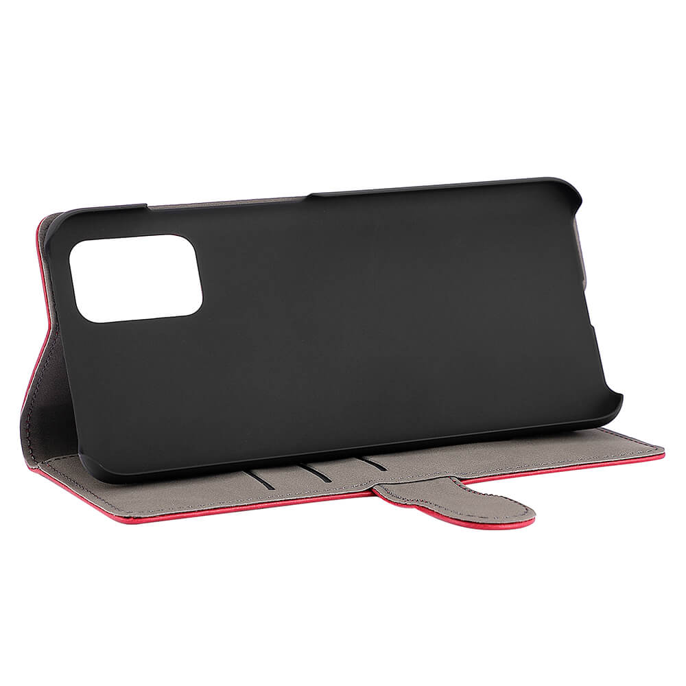 Gear GEAR Samsung Galaxy A02s Fodral Läder Röd
