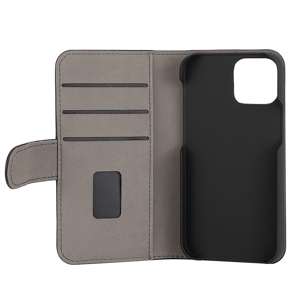 Gear GEAR iPhone 13 Mini Fodral Läder Svart