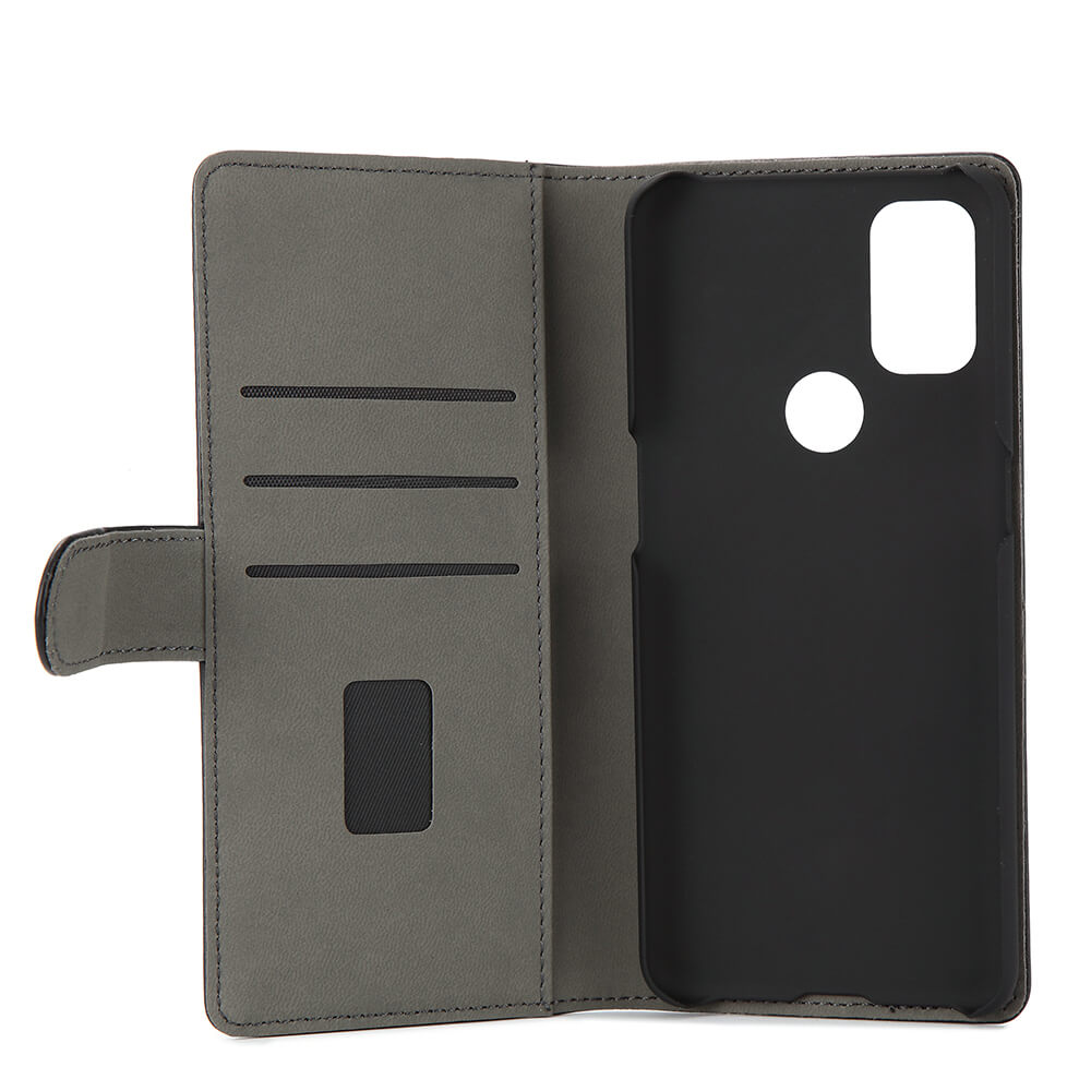 Gear GEAR OnePlus Nord N10 Fodral Läder Svart