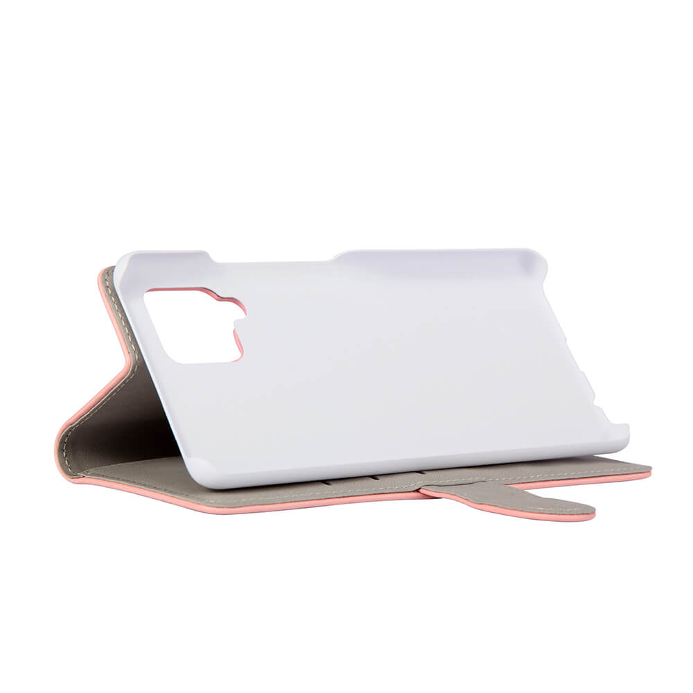 Gear GEAR Samsung Galaxy A42 Fodral Läder Rosa