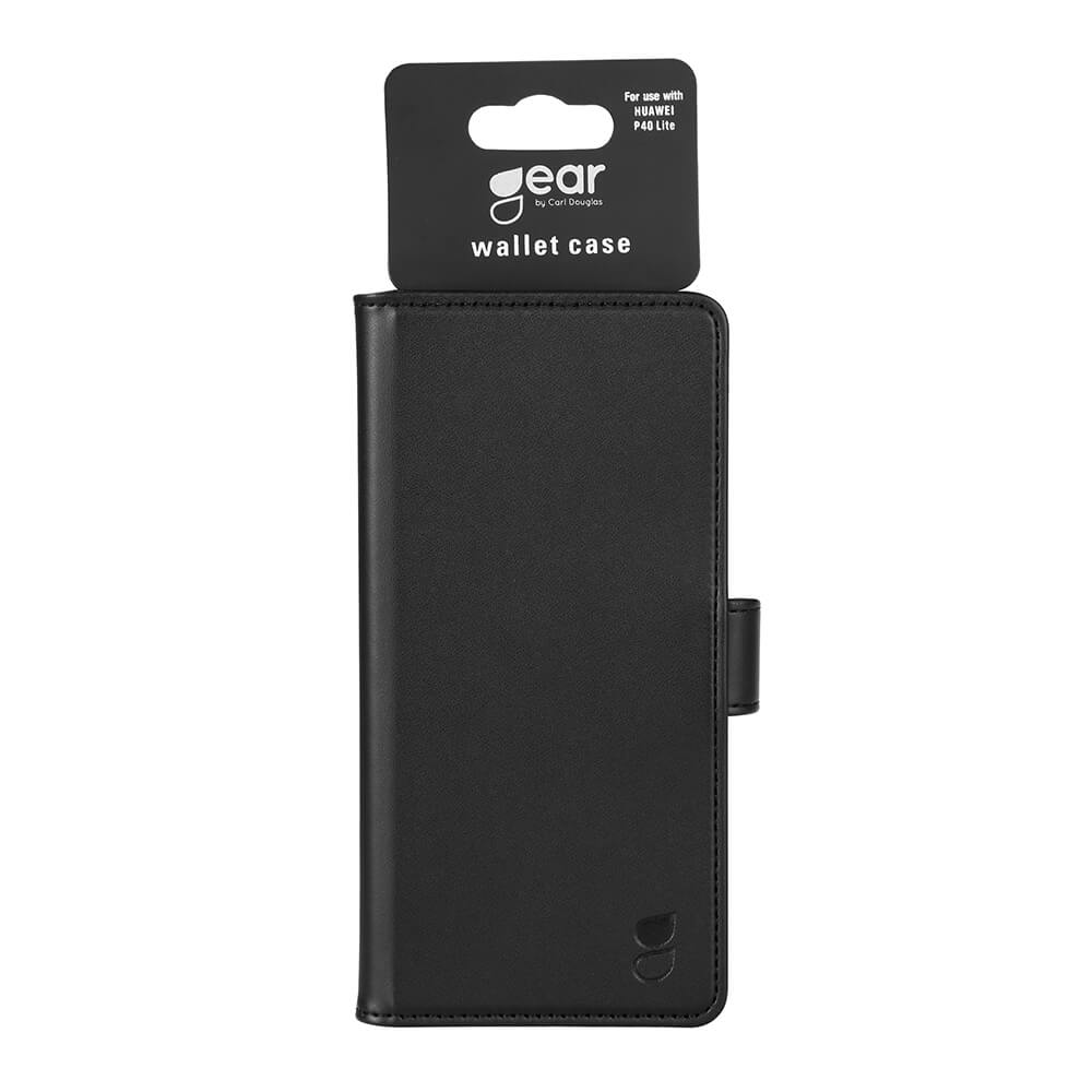 Gear GEAR Huawei P40 Lite Fodral Läder Svart