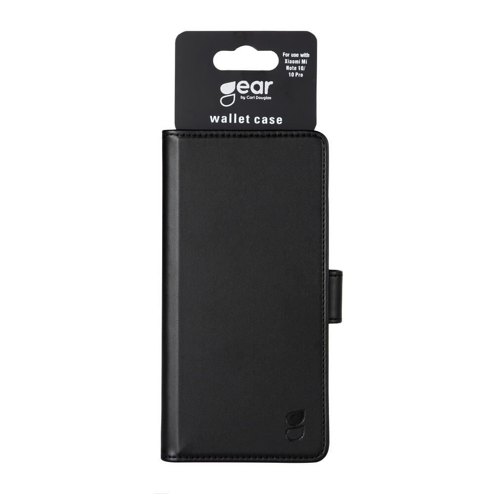 Gear GEAR Xiaomi Mi Note 10 / Note 10 Pro Fodral Läder Svart