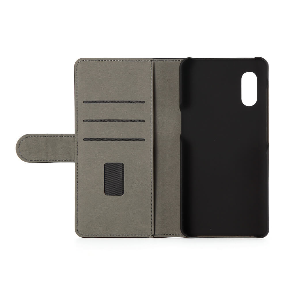 Gear GEAR Samsung Xcover Pro Fodral Läder Svart