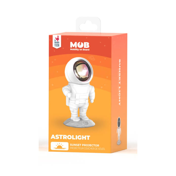 Mobility On Board MOB Projektor Astrolight Orange Sunset Vit