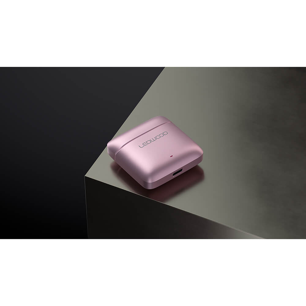 LEDWOOD LEDWOOD Hörlur Titan TWS True Wireless In-Ear Rose
