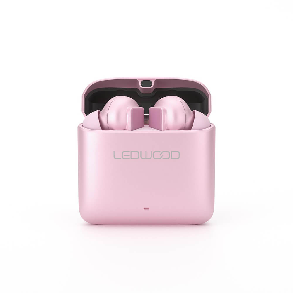 LEDWOOD LEDWOOD Hörlur Titan TWS True Wireless In-Ear Rose