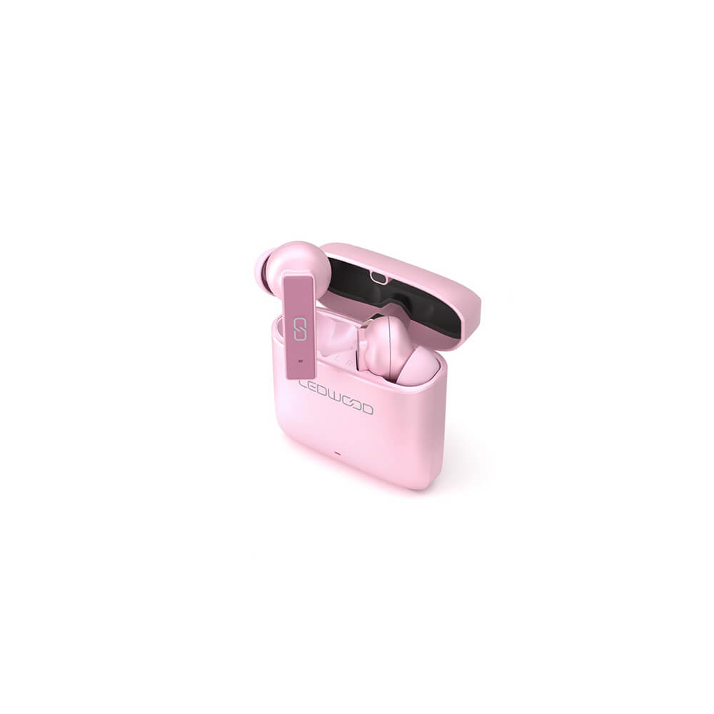 LEDWOOD LEDWOOD Hörlur Titan TWS True Wireless In-Ear Rose