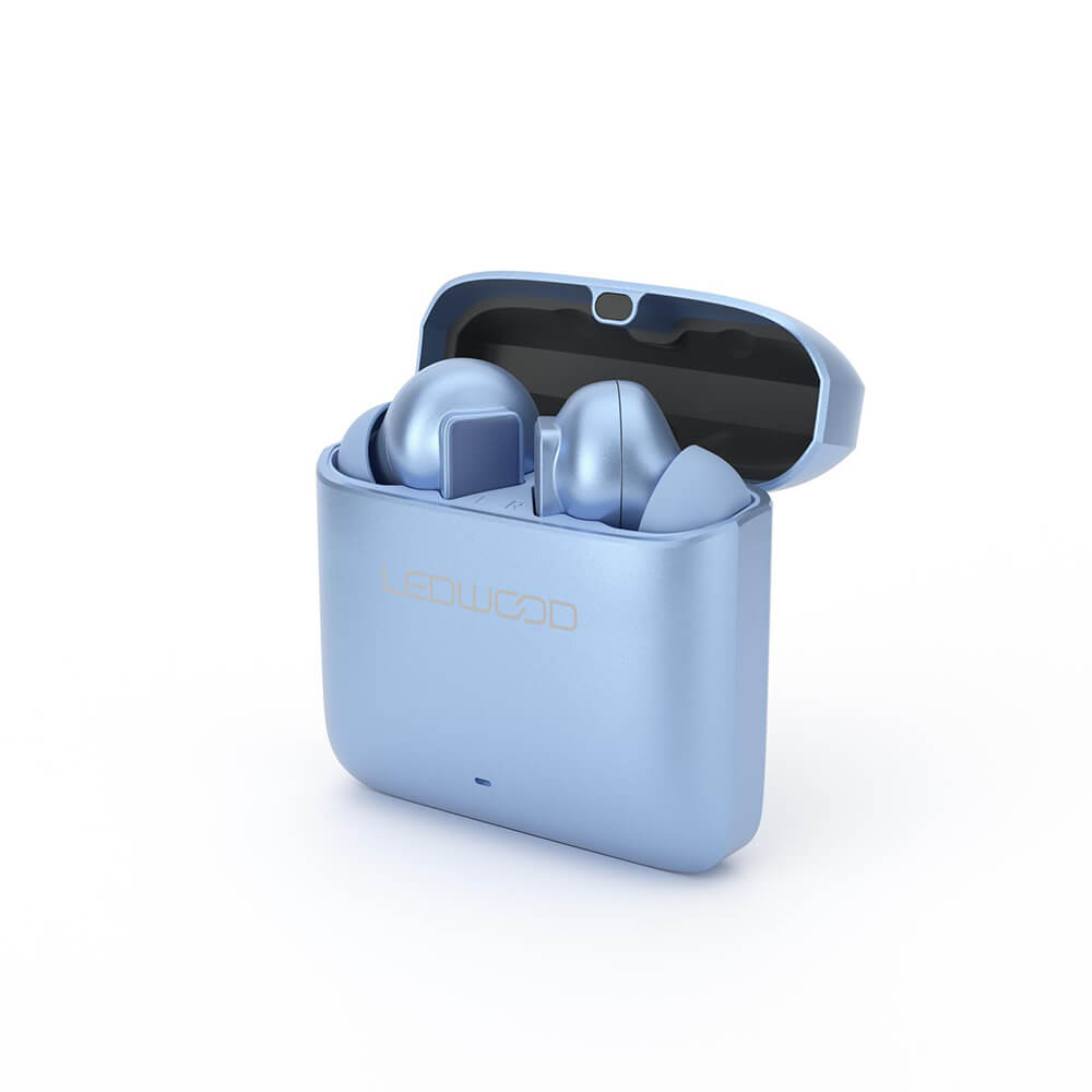 LEDWOOD LEDWOOD Hörlur Titan TWS True Wireless In-Ear Blå