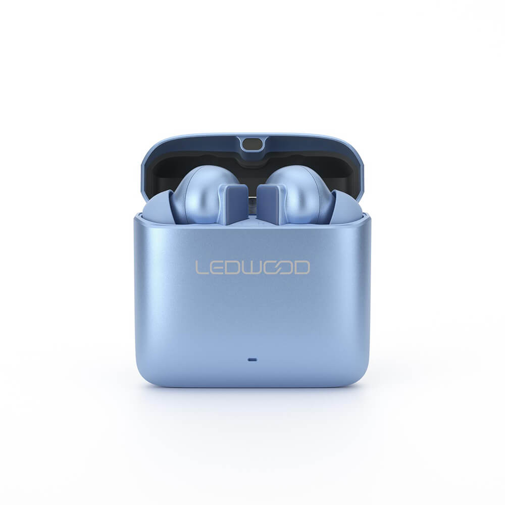 LEDWOOD LEDWOOD Hörlur Titan TWS True Wireless In-Ear Blå
