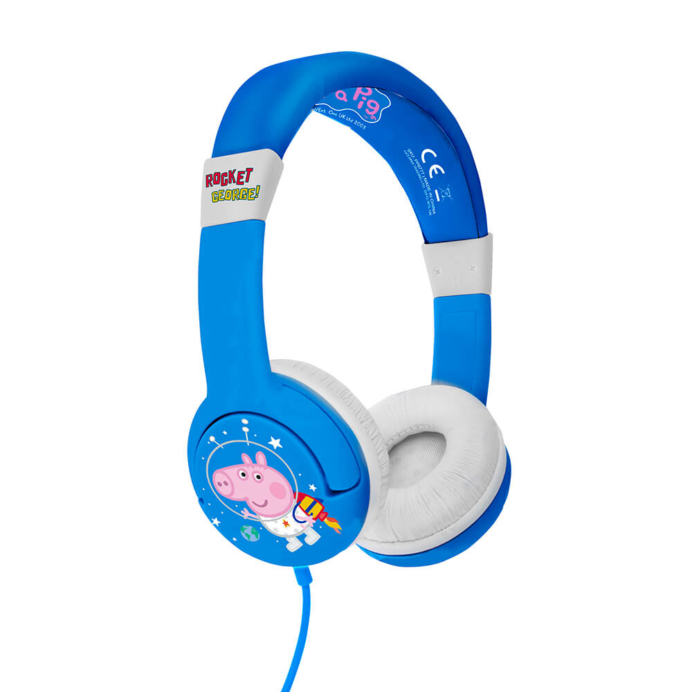 OTL Peppa Pig Hörlur För Barn On-Ear George Rocket