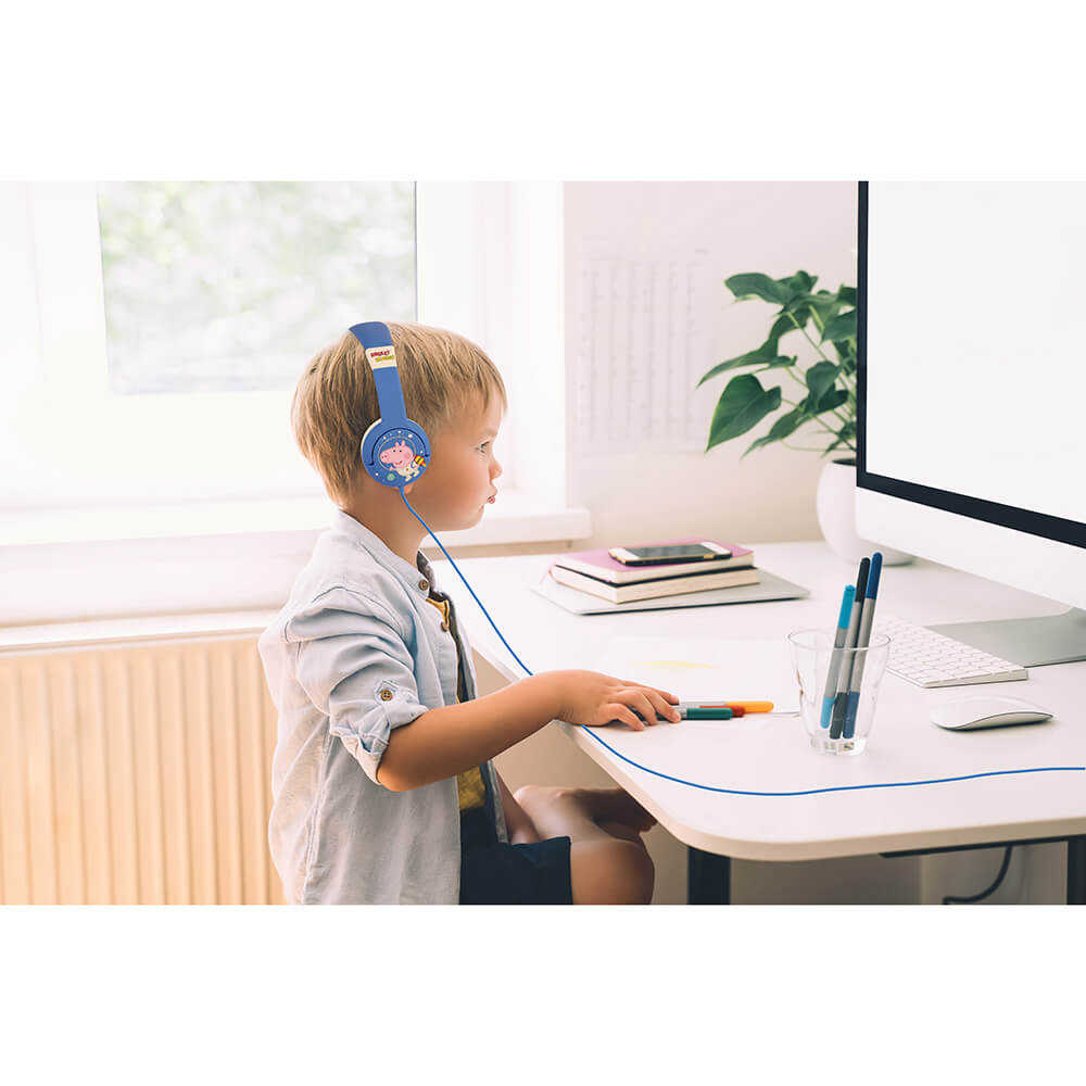OTL Peppa Pig Hörlur För Barn On-Ear George Rocket
