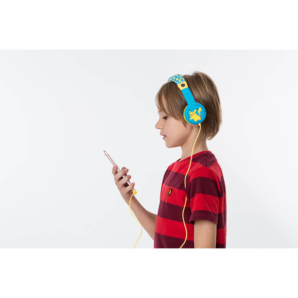 OTL Pokemon Hörlur För Barn Junior On-Ear Pikachu