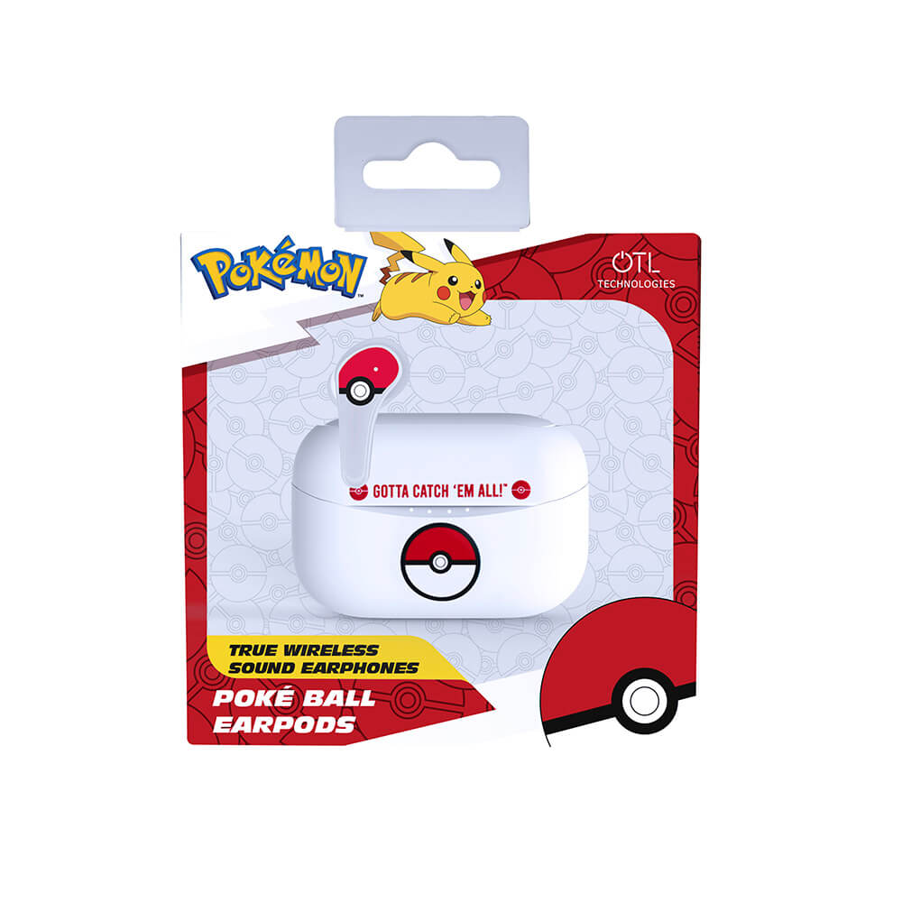 OTL Pokemon Hörlur In-Ear TWS Bluetooth Vit