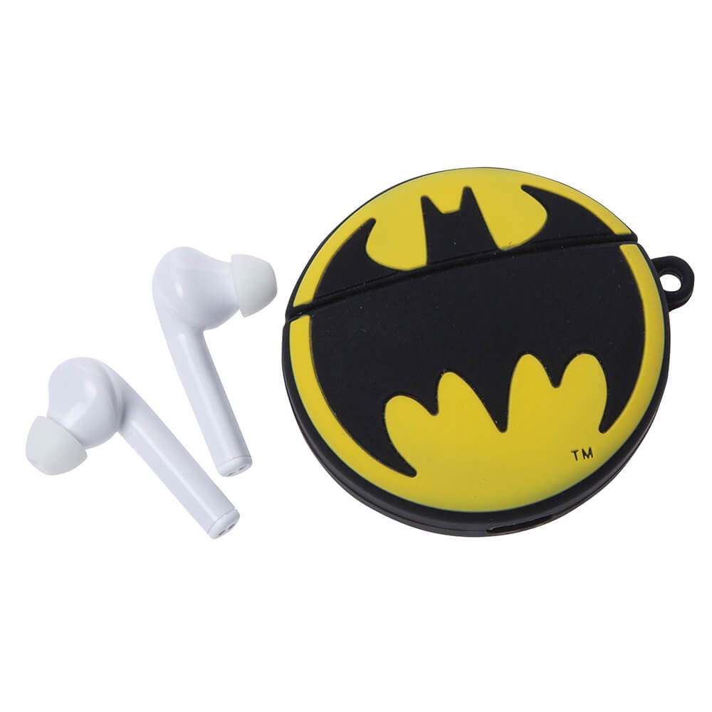 OTL Batman Hörlur In-Ear TWS Bluetooth Svart/Gul