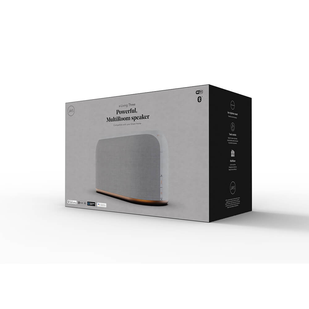 Jays Jays Högtalare s-Living Three Multiroom 2x25+2x10W Vit