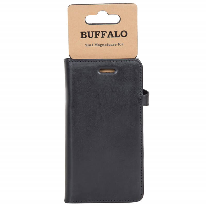 Buffalo Buffalo Samsung Galaxy S9 Fodral 2in1 Äkta Läder Svart
