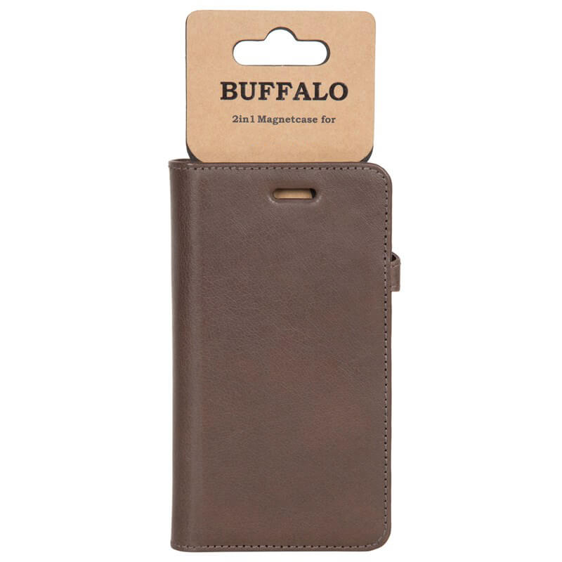 Buffalo Buffalo Samsung Galaxy S9 Fodral 2in1 Äkta Läder Brun