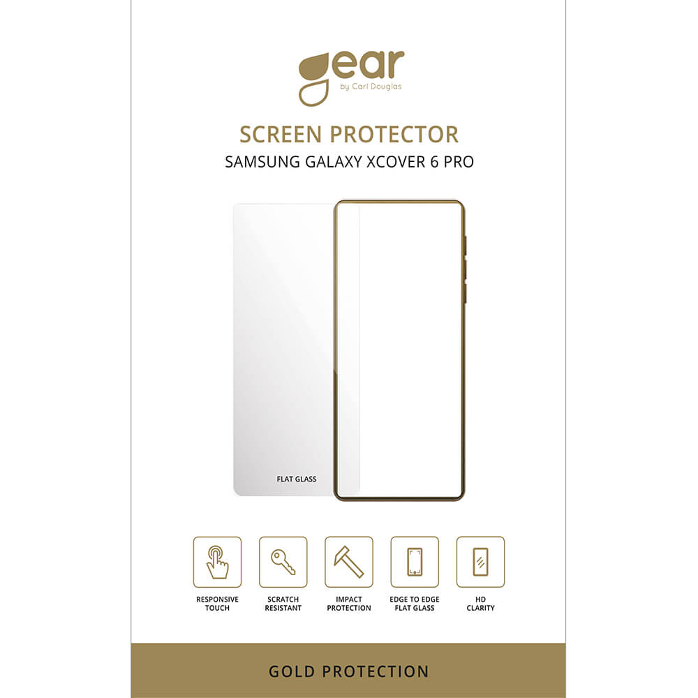 Gear GEAR Samsung Galaxy Xcover 6 Pro Skärmskydd 2.5D Transparent