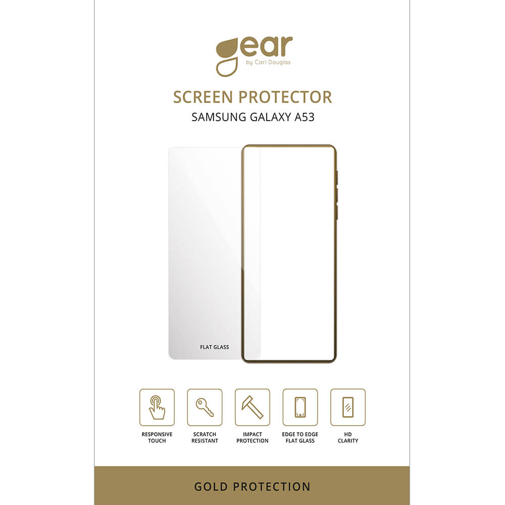 Gear GEAR Samsung Galaxy A53 Skärmskydd 2.5D Transparent