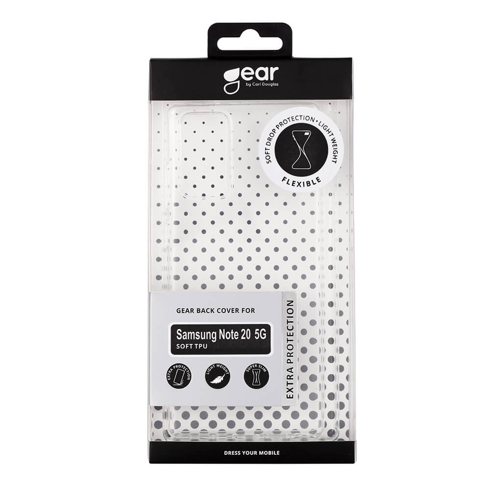 Gear GEAR Samsung Galaxy Note 20 Skal TPU Transparent
