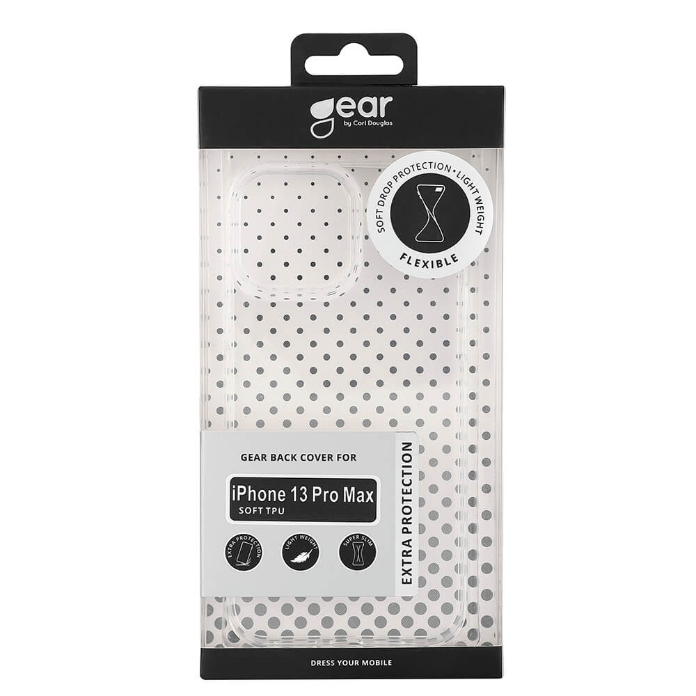 Gear GEAR iPhone 13 Pro Max Skal TPU Transparent
