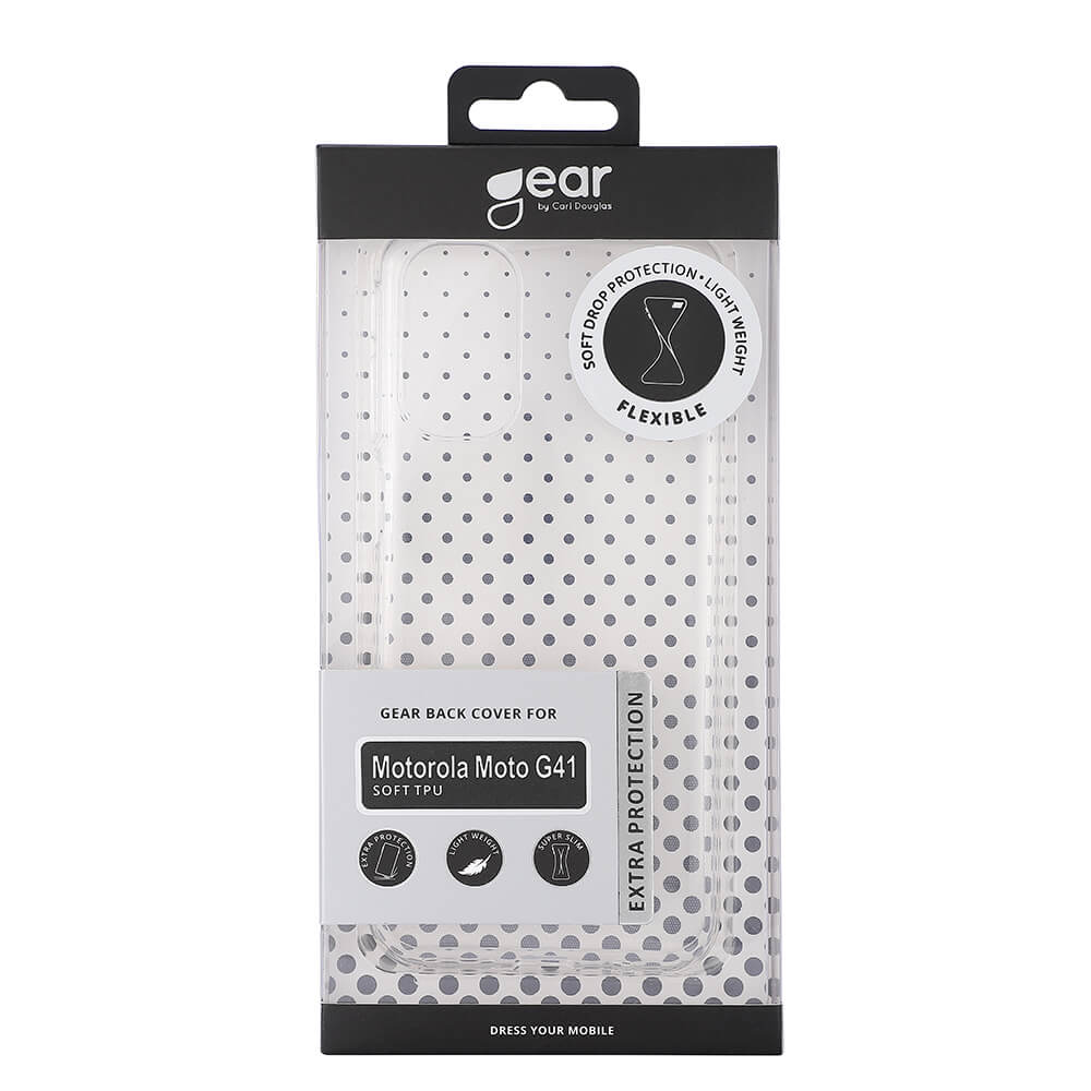 Gear GEAR Motorola Moto G41 Skal TPU Transparent