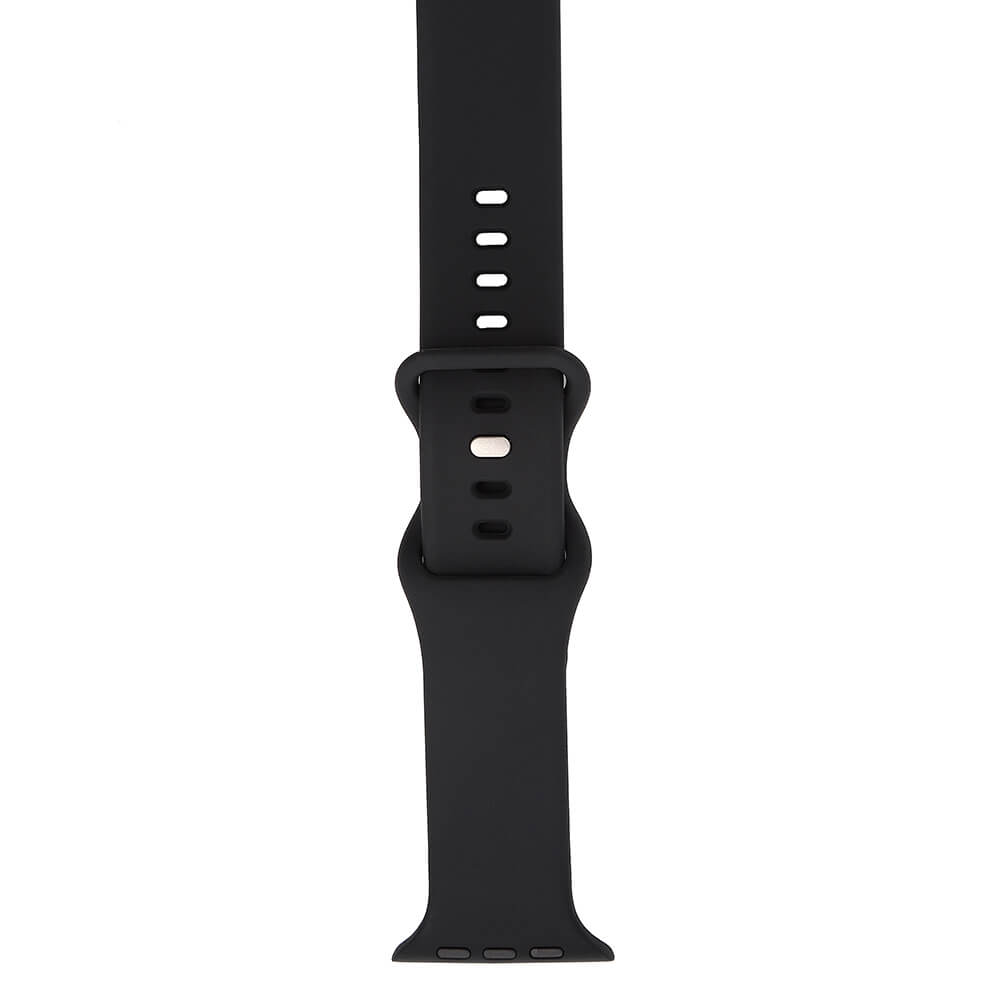 Gear GEAR Klockarmband Silikon Apple Watch 42/44/45/46/49 mm Svart