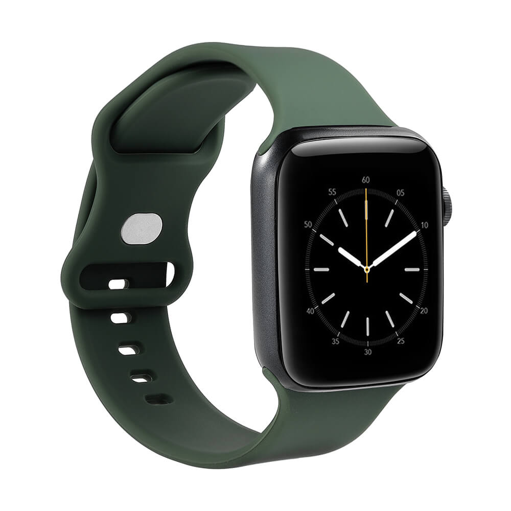 Gear GEAR Klockarmband Silikon Apple Watch 38/40/41/42 mm Grön