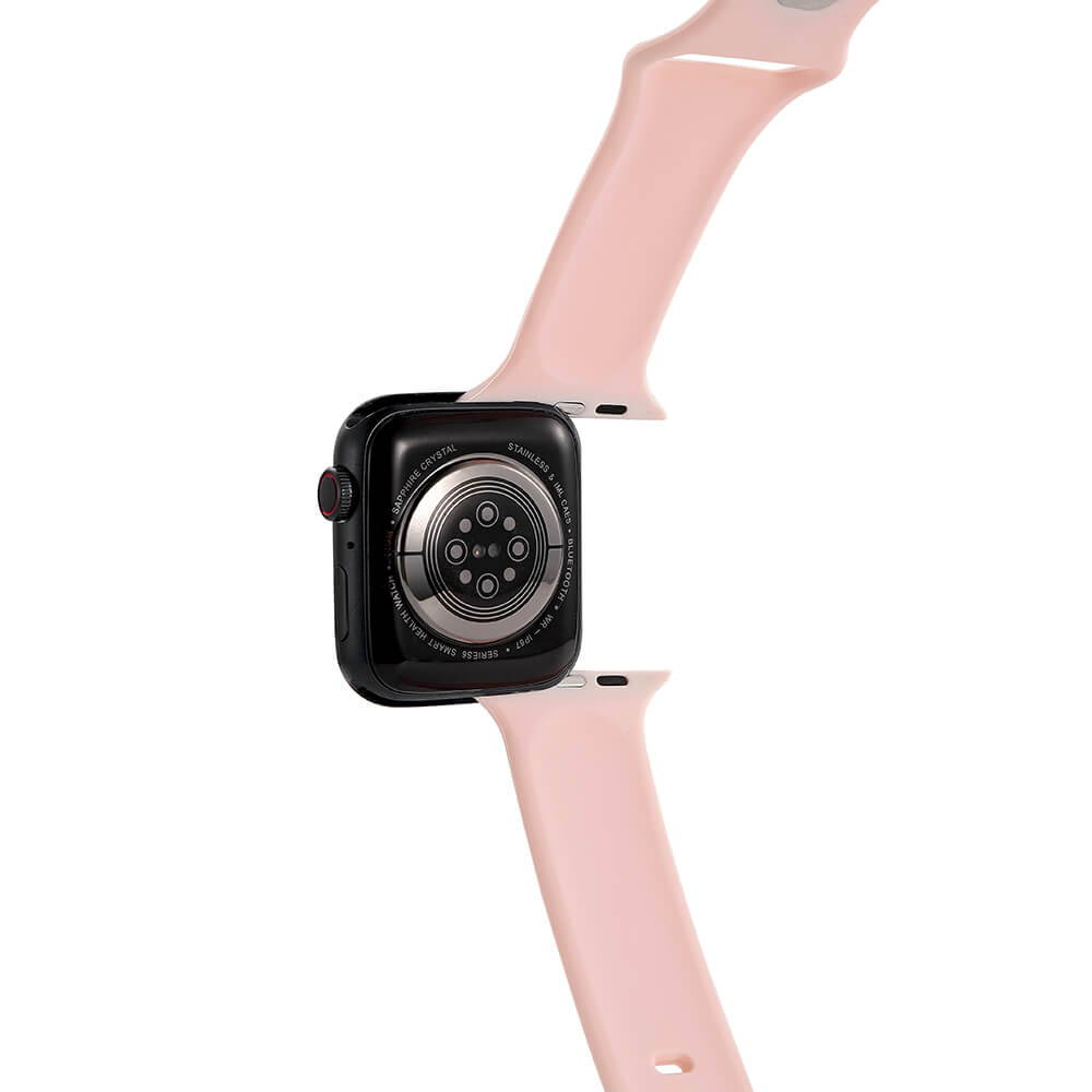 Gear GEAR Klockarmband Silikon Apple Watch 42/44/45/46/49 mm Rosa