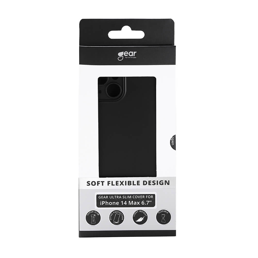 Gear GEAR iPhone 14 Plus Skal TPU Svart