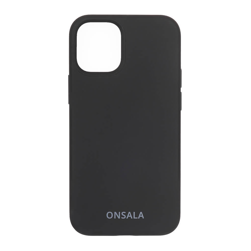 Onsala ONSALA iPhone 12 Mini Mobilskal Silikon Svart