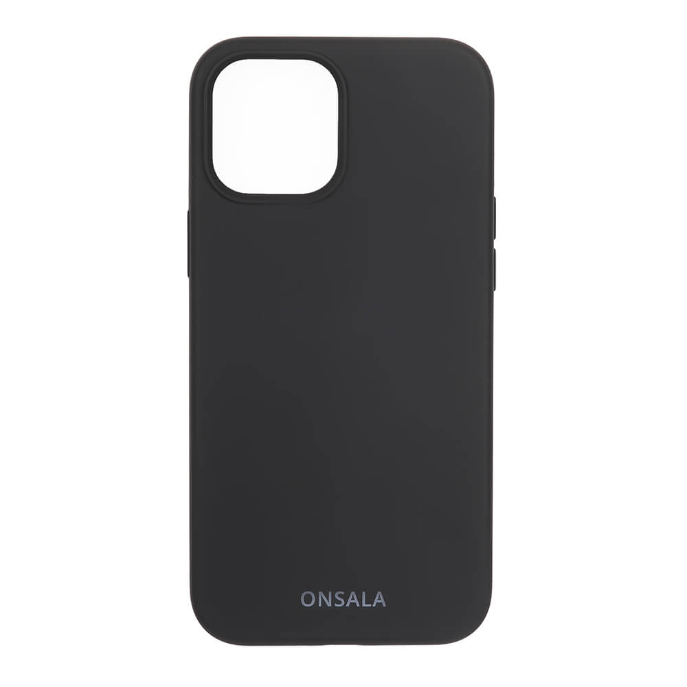 Onsala ONSALA iPhone 12 Pro Max Mobilskal Silikon Svart