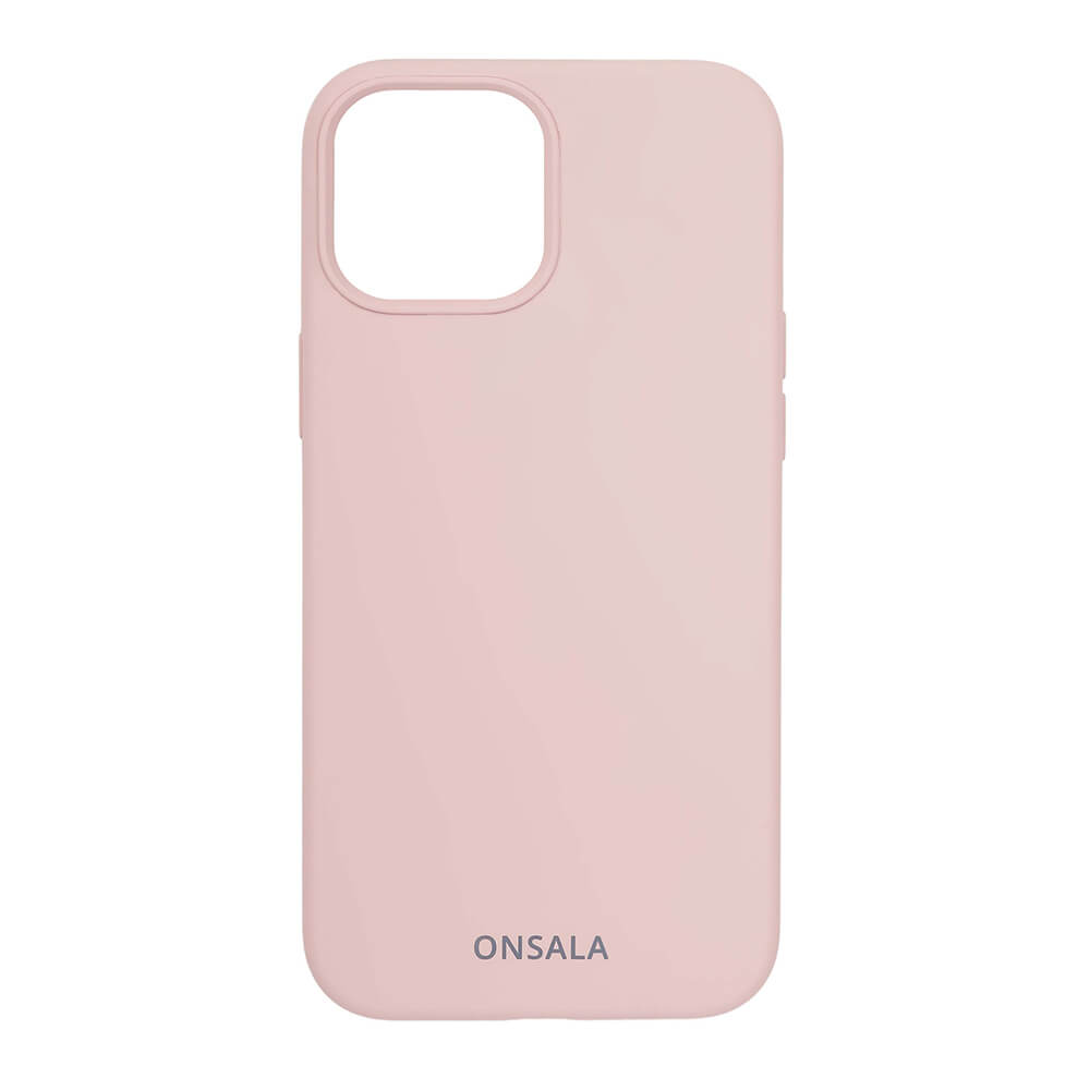 Onsala ONSALA iPhone 13 Mini Mobilskal Silikon Sand Pink