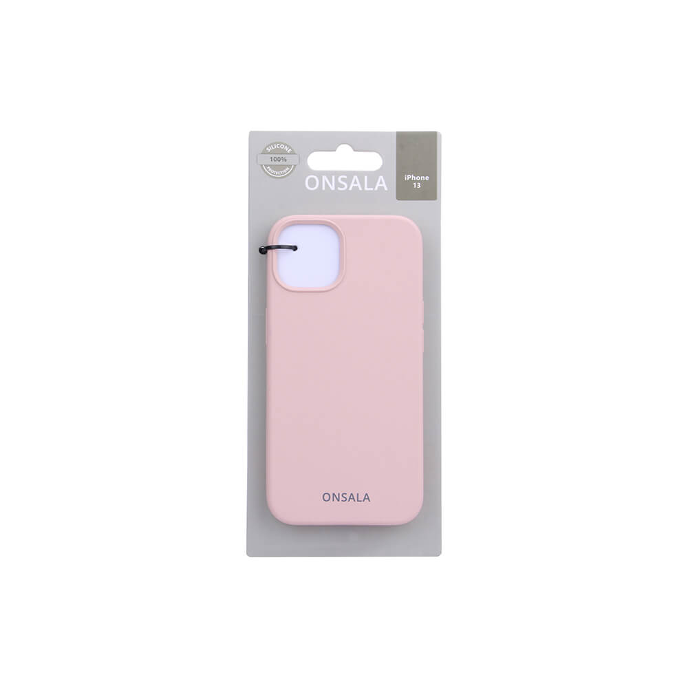 Onsala ONSALA iPhone 13 Mobilskal Silikon Sand Pink