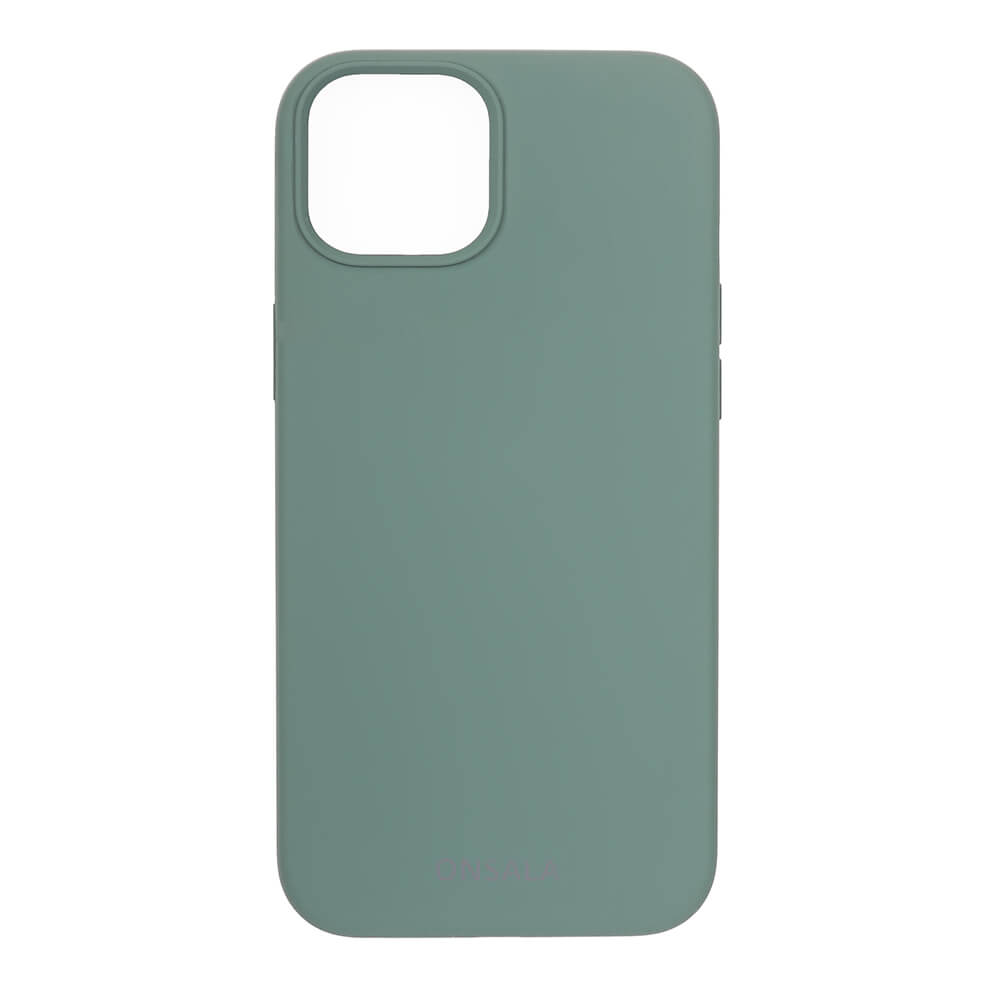 Onsala ONSALA iPhone 13 Mobilskal Silikon Pine Green