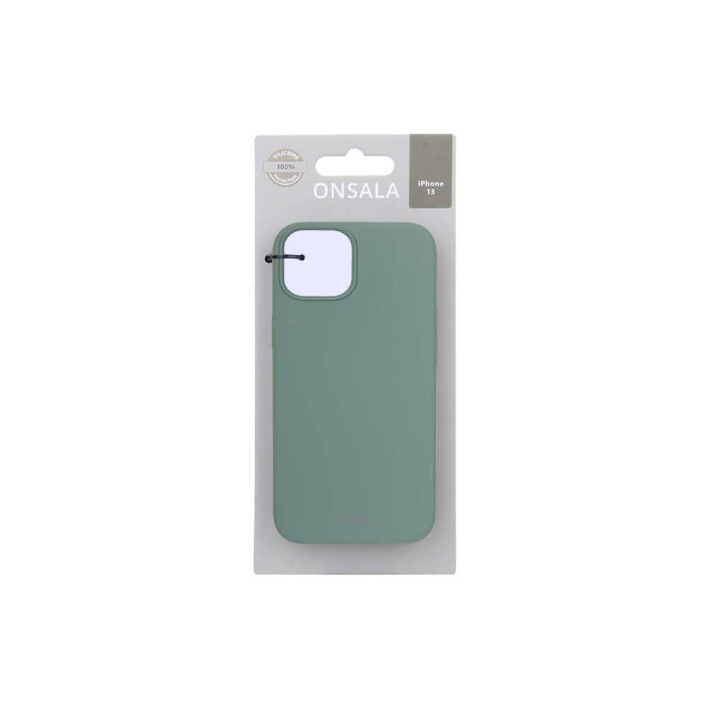 Onsala ONSALA iPhone 13 Mobilskal Silikon Pine Green