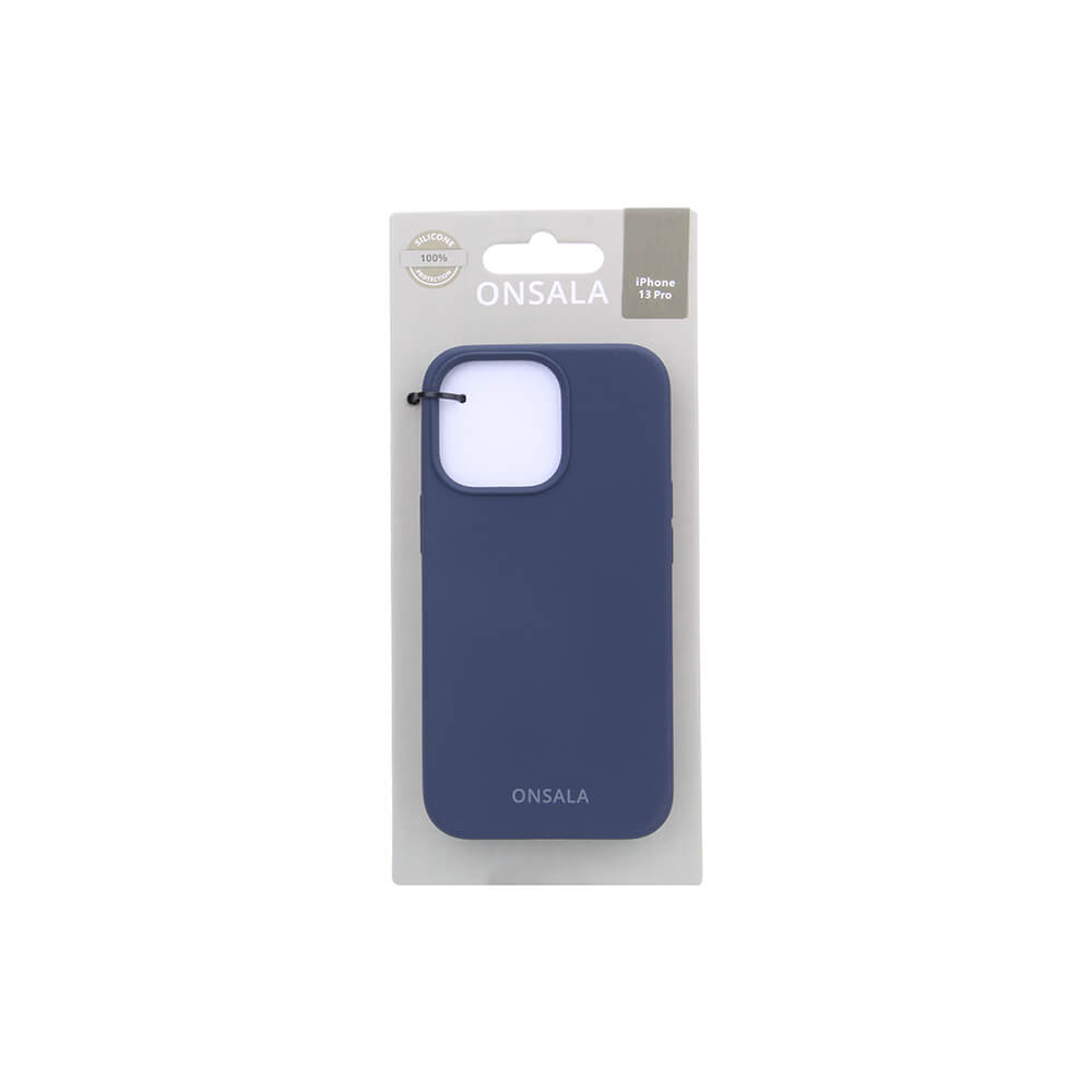 Onsala ONSALA iPhone 13 Pro Mobilskal Silikon Cobalt Blue