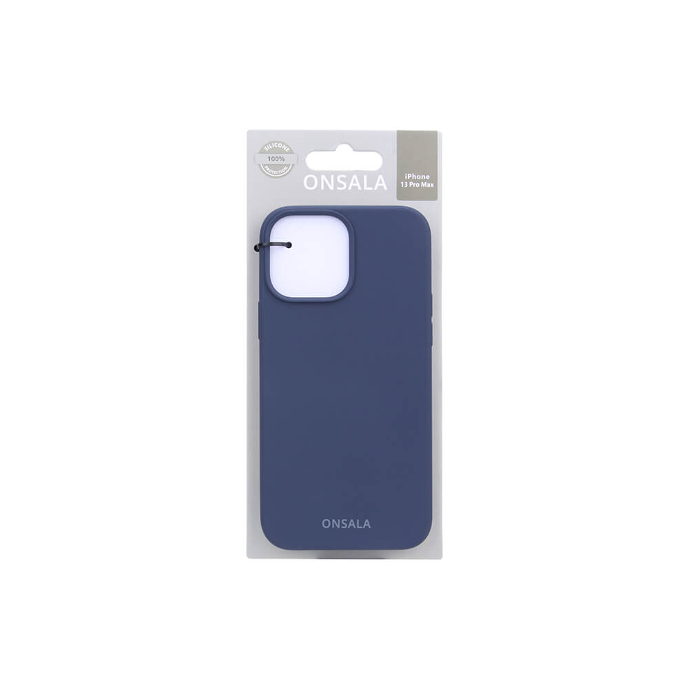 Onsala ONSALA iPhone 13 Pro Max Mobilskal Silikon Cobalt Blue