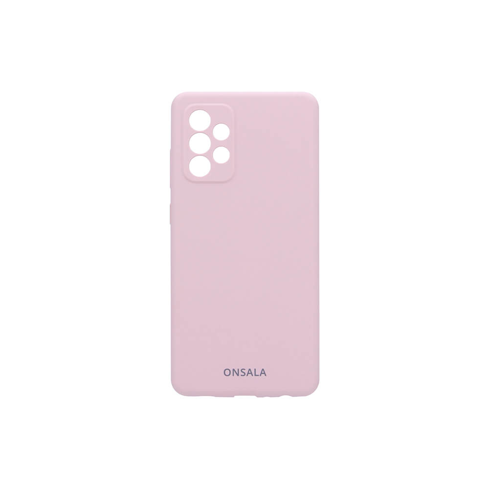 Onsala ONSALA Samsung Galaxy A72 Mobilskal Silikon Sand Rosa