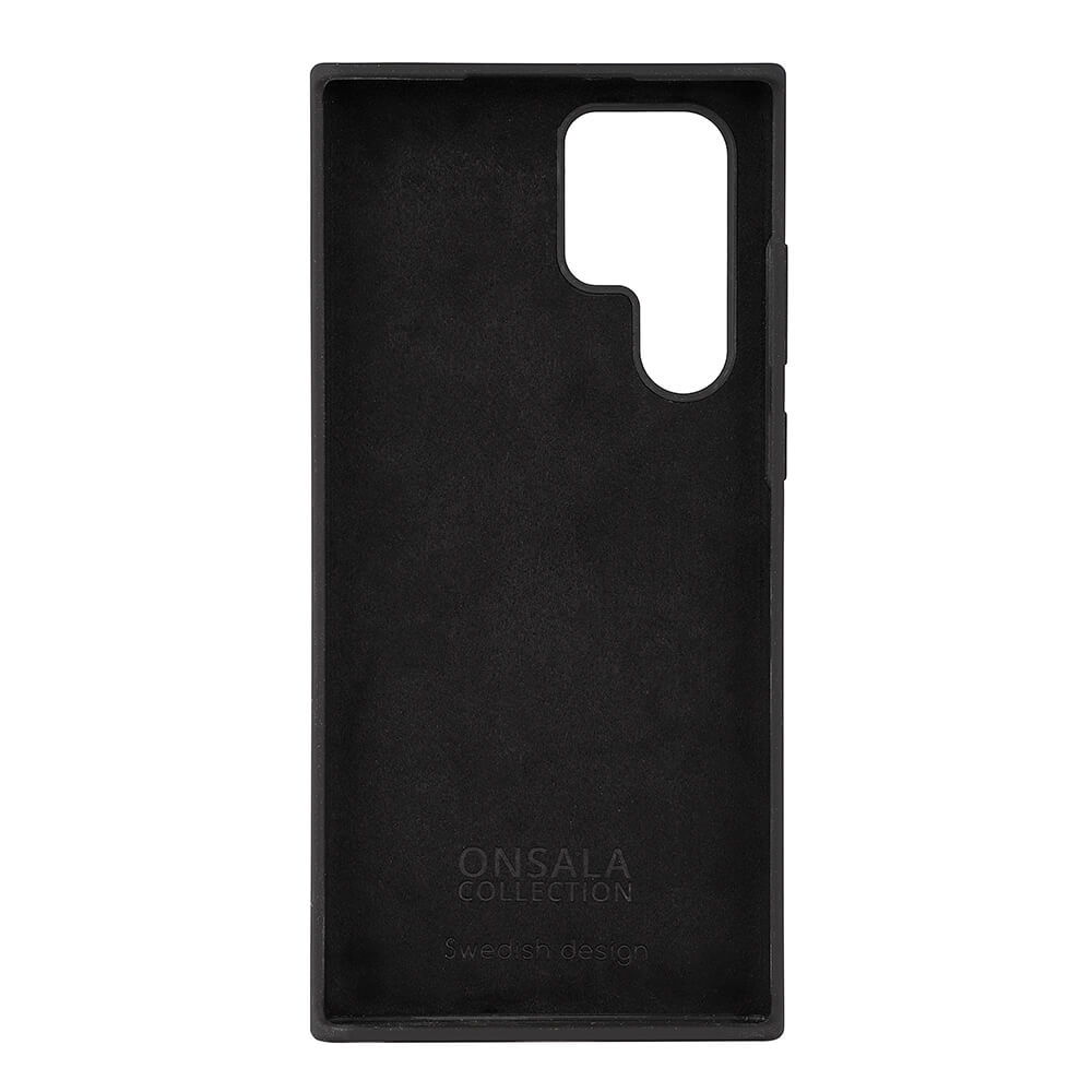 Onsala ONSALA Samsung Galaxy S22 Ultra Mobilskal Silikon Svart