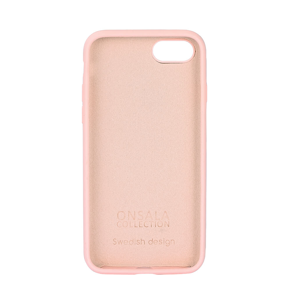 Onsala ONSALA iPhone 6/7/8/SE Mobilskal Silikon Kritrosa