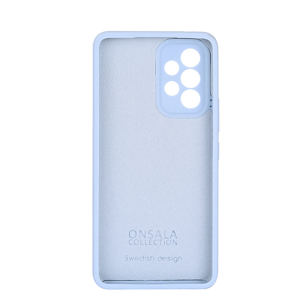 Onsala ONSALA Samsung Galaxy A53 Mobilskal Silikon Ljus Blå