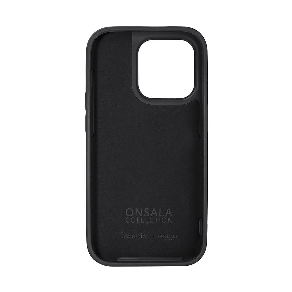 Onsala ONSALA iPhone 14 Pro Mobilskal Silikon Svart