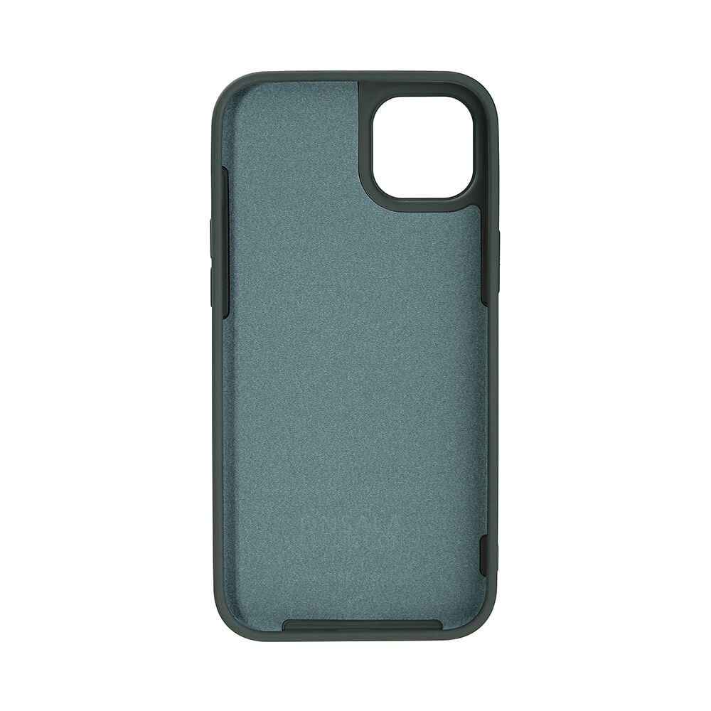 Onsala ONSALA iPhone 14 Plus Mobilskal Silikon Olivgrön
