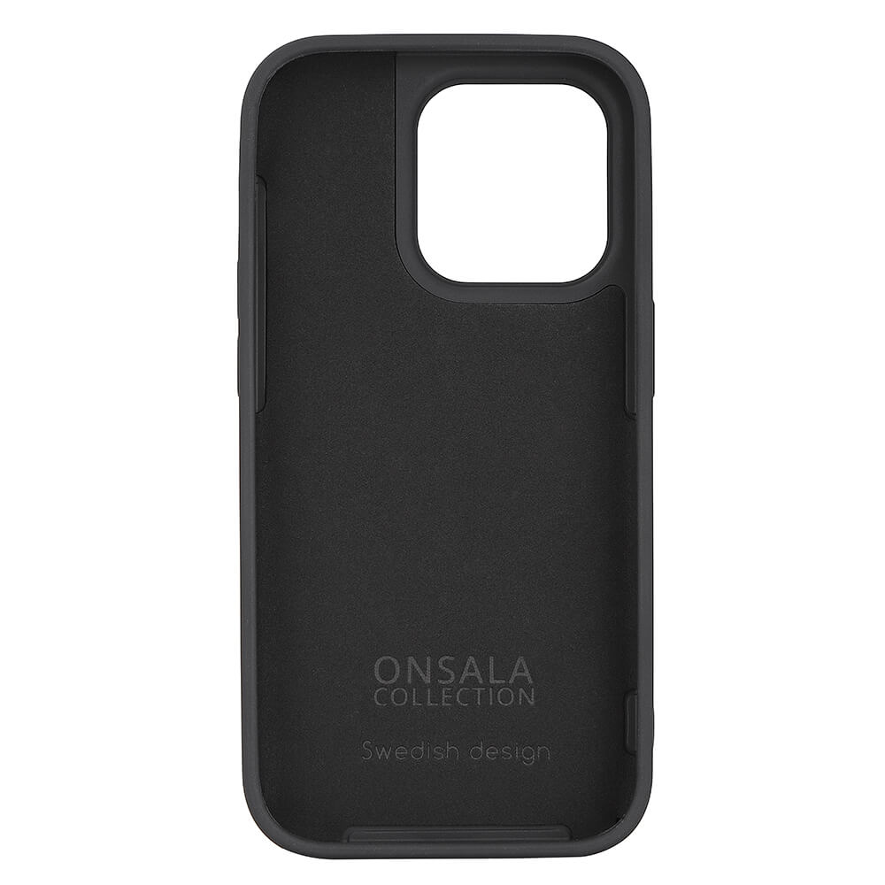 Onsala ONSALA iPhone 14 Pro Mobilskal Silikon MagSeries Svart