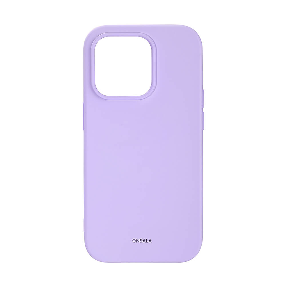 Onsala ONSALA iPhone 14 Pro Mobilskal Silikon Lila