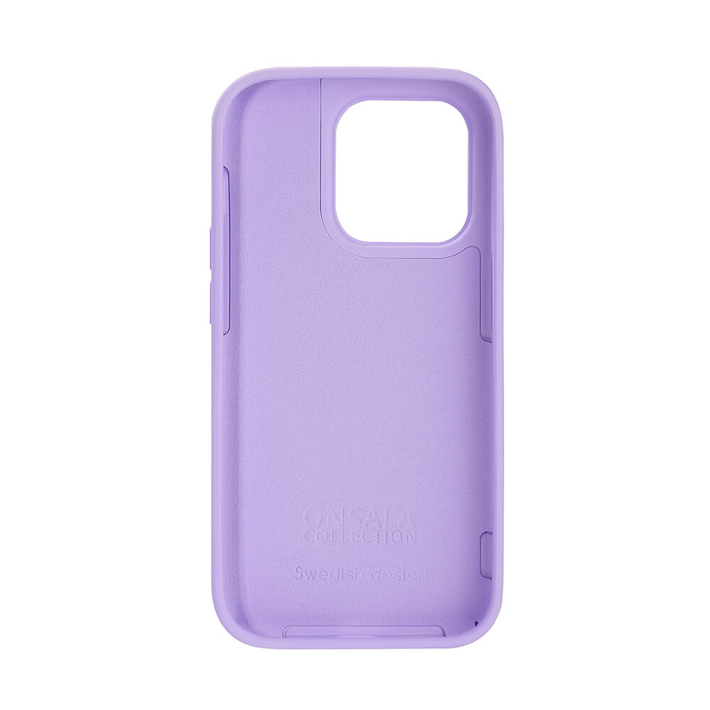 Onsala ONSALA iPhone 14 Pro Mobilskal Silikon Lila