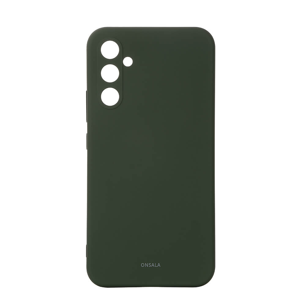 Onsala ONSALA Galaxy A34 5G Mobilskal Silikon Dark Green