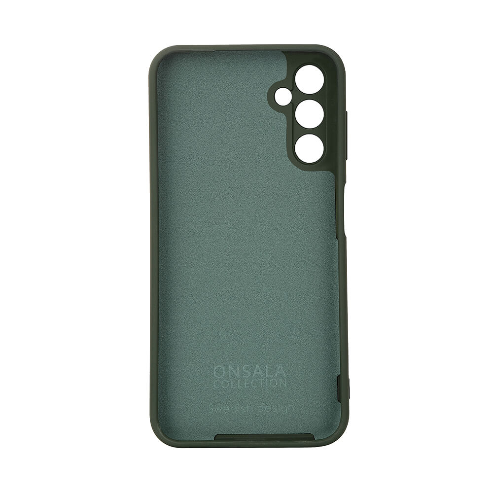 Onsala ONSALA Galaxy A14 4G/5G Mobilskal Silikon Dark Green